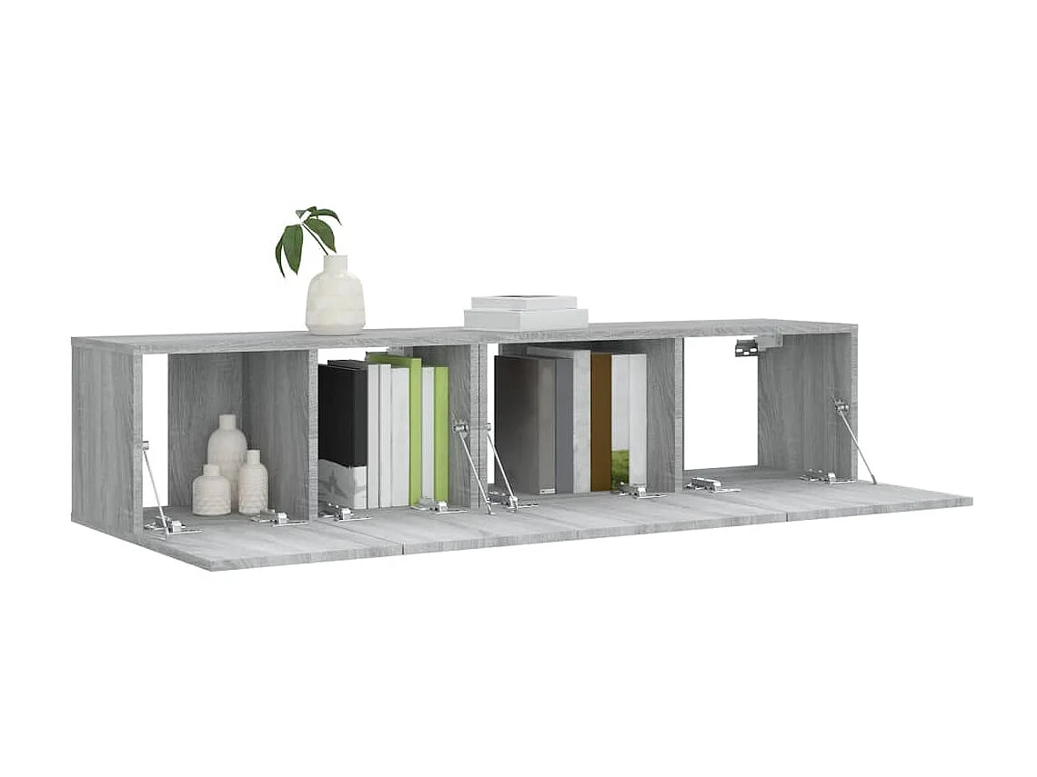 Meubles TV 2 pcs Sonoma BEis Bois d'ingénierie BE37318