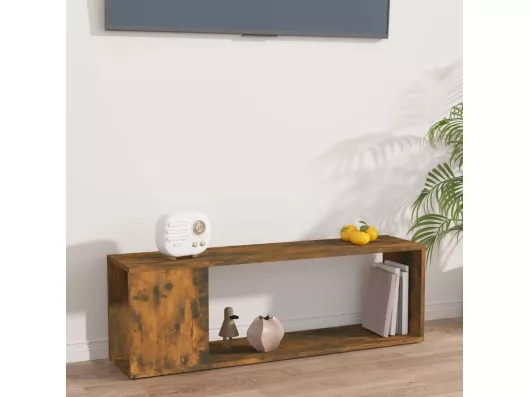 Kauf Unique TV-Schrank,TV-Möbel Räuchereiche 100x24x32 cm Holzwerkstoff -gkd453152