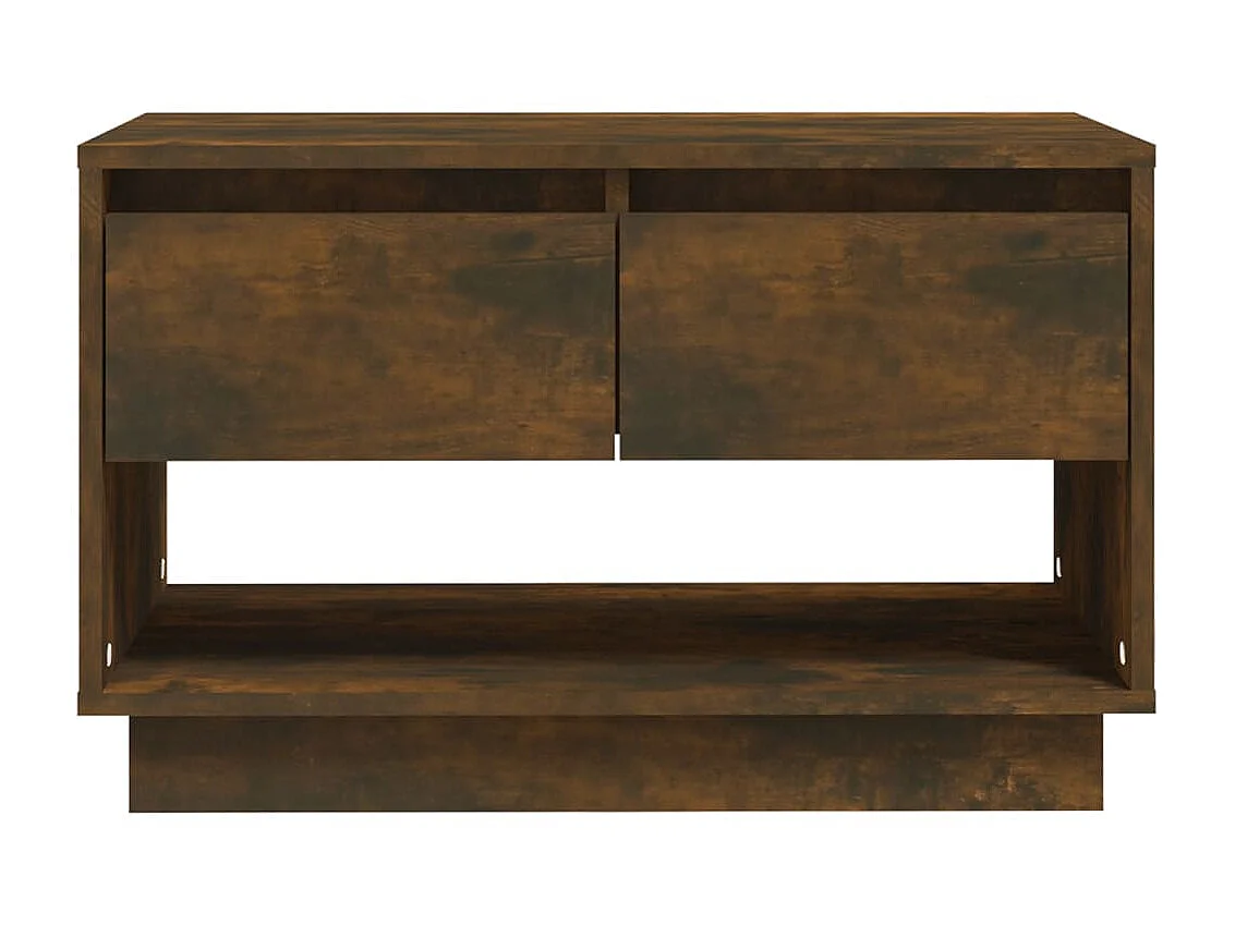 Mueble de TV madera de ingeniería roble ahumado 70x41x44 cm ES38095