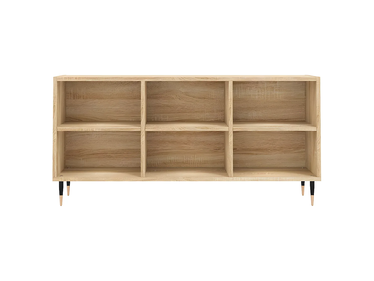 Meuble TV chêne sonoma 103,5x30x50 cm bois d'ingénierie BE71604