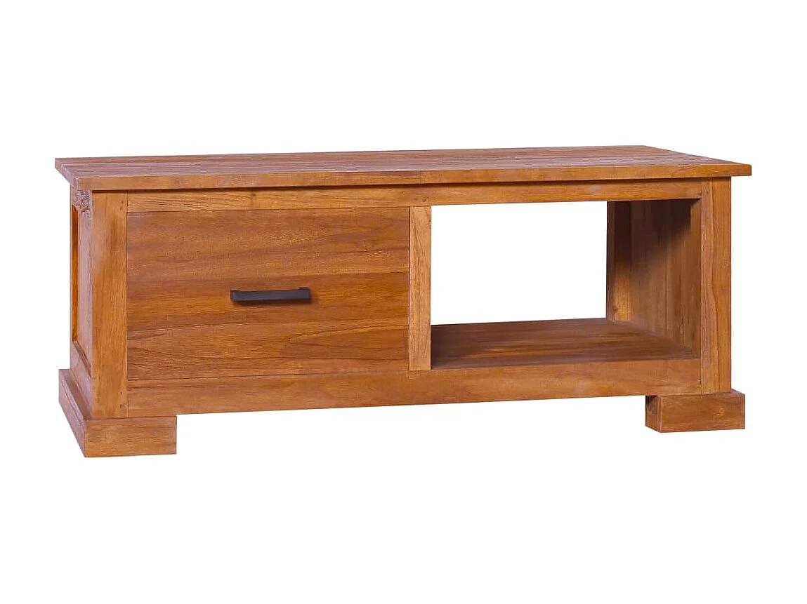 Meuble TV 90x50x37 cm Bois de teck massif BE11595