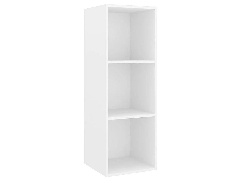 3-tlg. TV-Schrank-Set,TV-Möbel Weiß Holzwerkstoff -gkd785546
