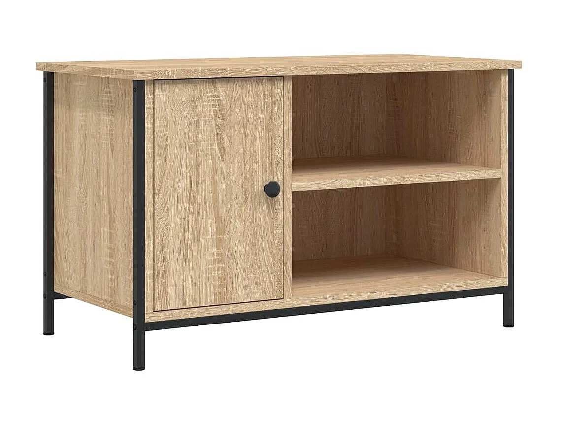 Meuble TV Chêne sonoma 80x40x50 cm Bois d'ingénierie GR21323