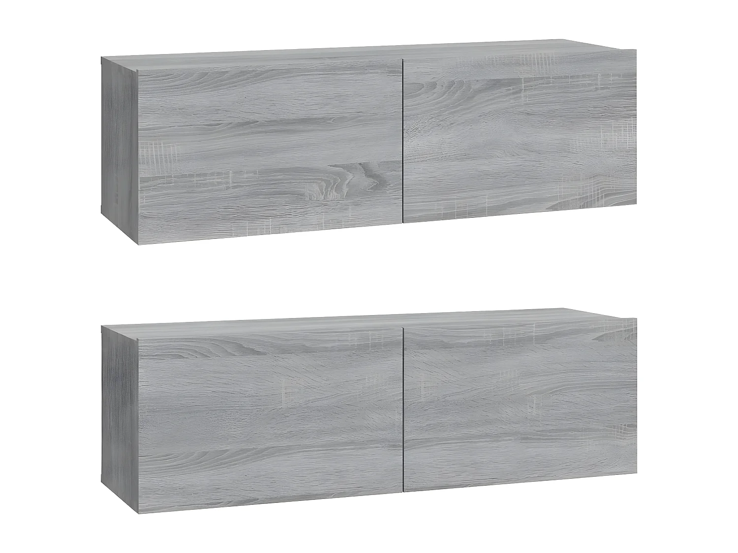 Meubles TV 4 pcs Sonoma BEis Bois d'ingénierie BE91653