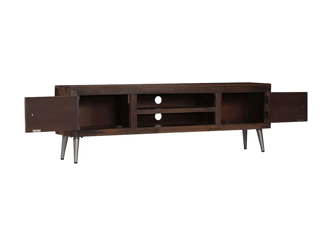 TV-Schrank,TV-Möbel Altholz Massiv 140x30x45 cm -gkd520671