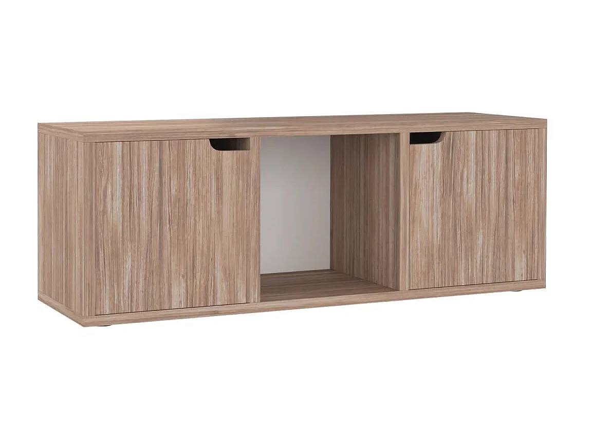 Mueble TV madera de ingeniería roble sonoma 88,5x27,5x30,5 cm ES99422