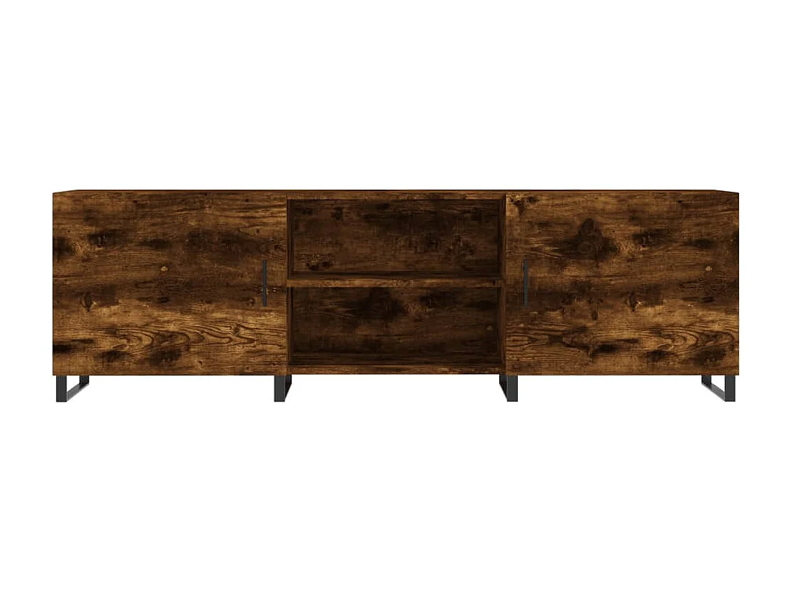 TV-Schrank,TV-Möbel Räuchereiche 150x30x50 cm Holzwerkstoff -gkd323447
