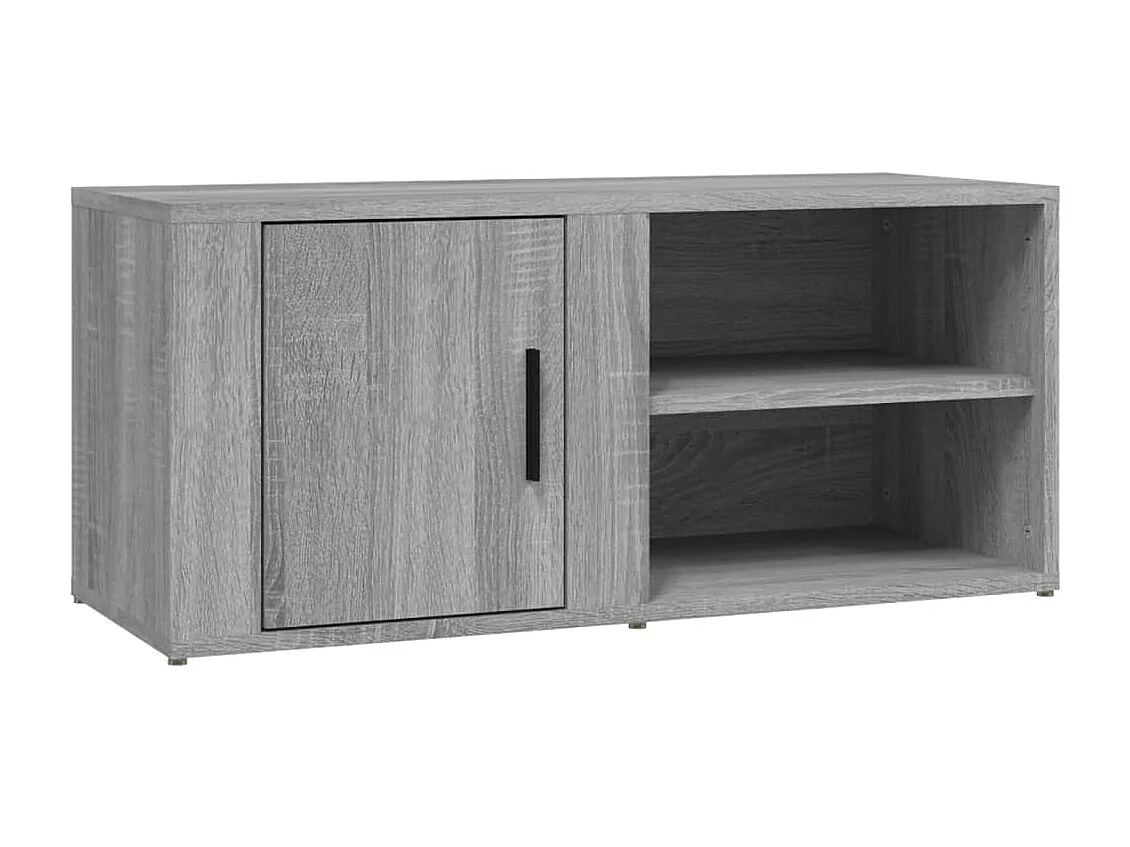 TV-Schrank,TV-Möbel Grau Sonoma 80x31,5x36 cm Holzwerkstoff -gkd469612