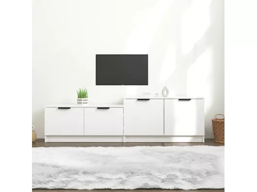 Kauf Unique TV-Schrank,TV-Möbel Weiß 158,5x36x45 cm Holzwerkstoff -gkd612441