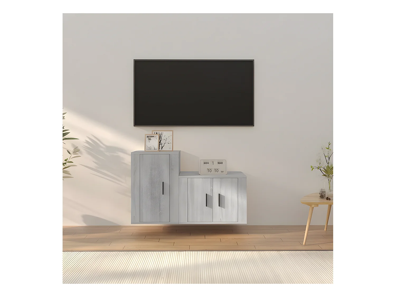 Meubles TV 2 pcs Sonoma BEis Bois d'ingénierie BE10910