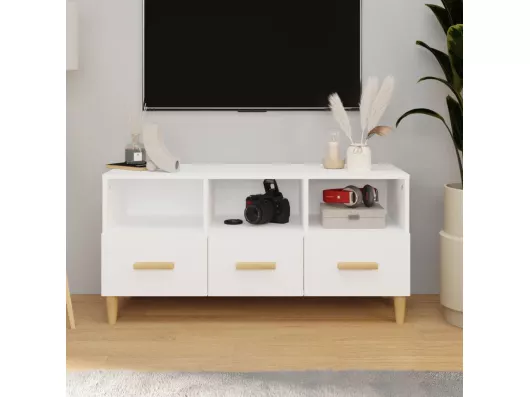 Kauf Unique TV-Schrank,TV-Möbel Weiß 102x36x50 cm Holzwerkstoff -gkd932786