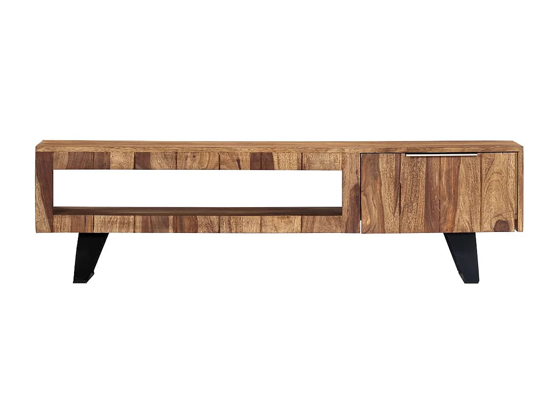 Mueble para TV madera maciza de sheesham 140x30x40 cm ES27646
