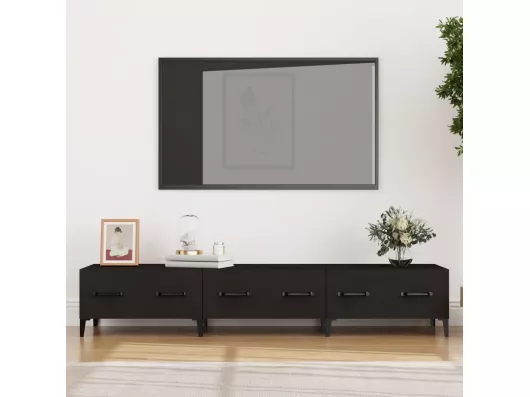 Kauf Unique TV-Schrank,TV-Möbel Schwarz 150x34,5x30 cm Holzwerkstoff -gkd669131