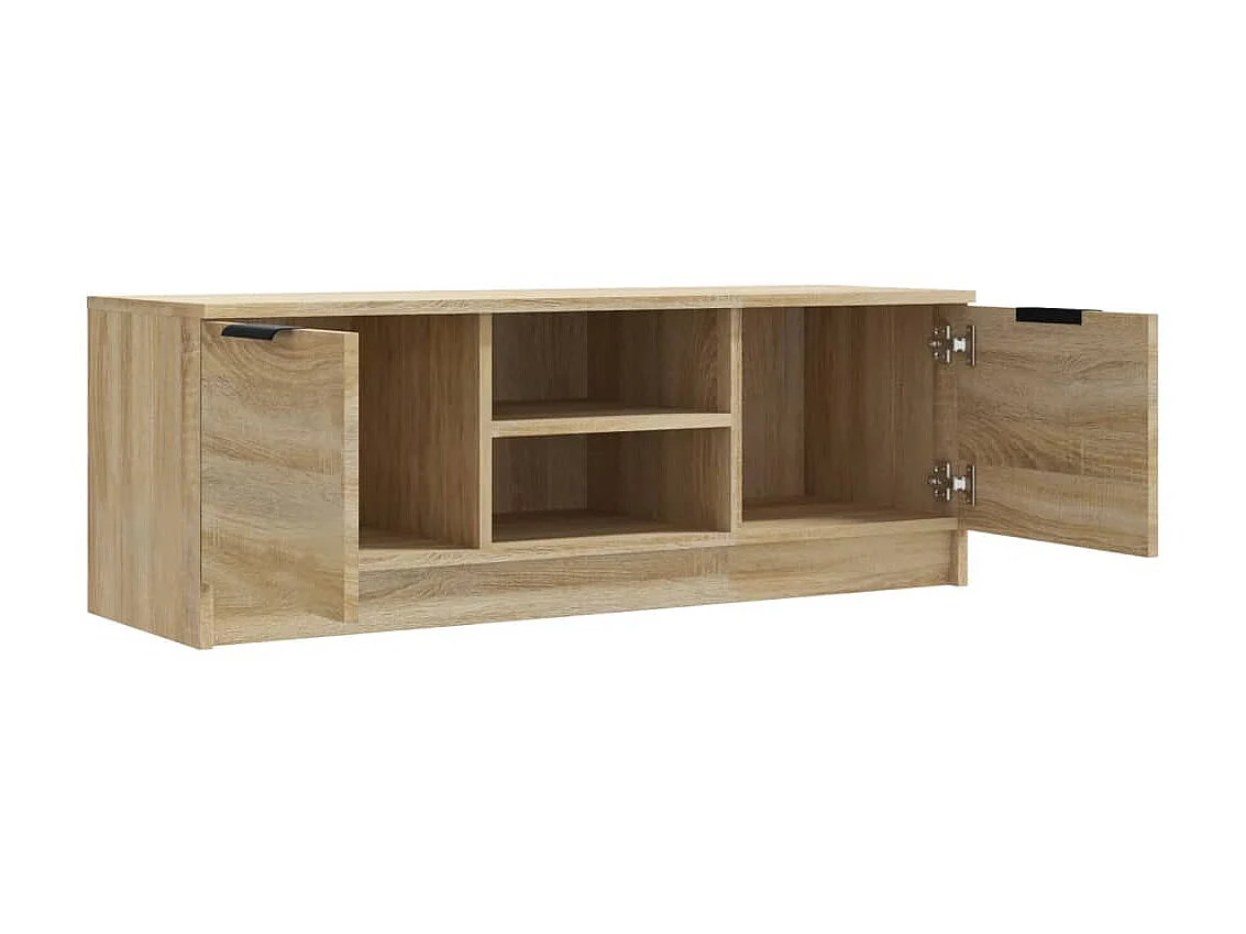 Meuble TV Chêne sonoma 102x35x36,5 cm Bois d'ingénierie BE21760