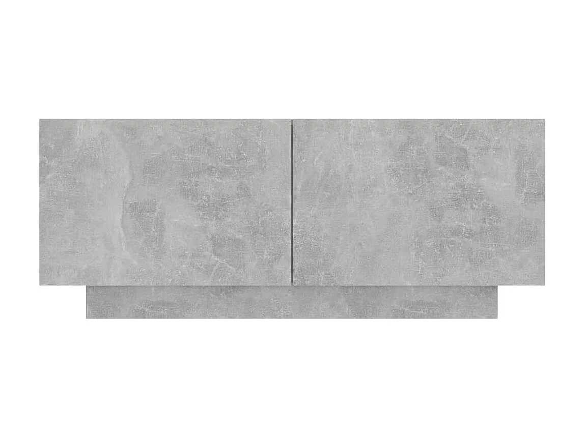 Mueble para TV contrachapada gris hormigón 100x35x40 cm ES24917