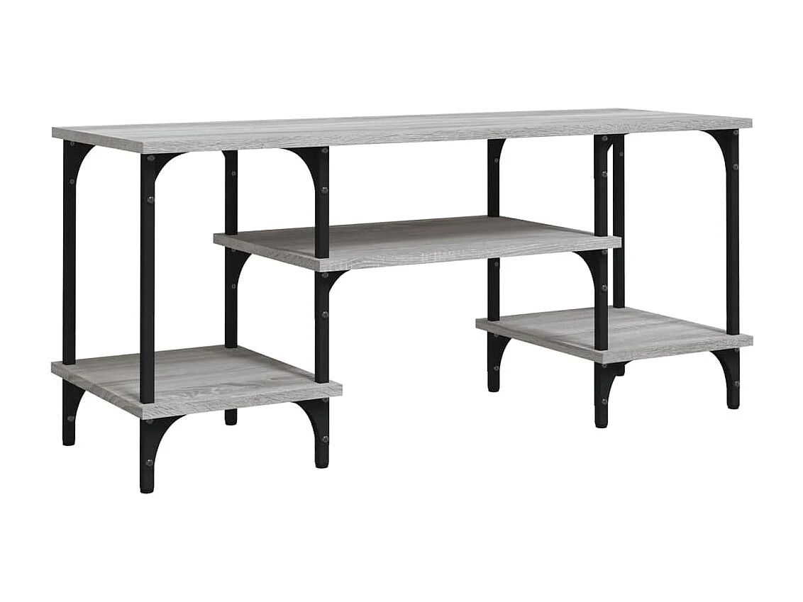 Móvel para TV 102x35x45,5 cm derivados madeira cinzento sonoma PT802137