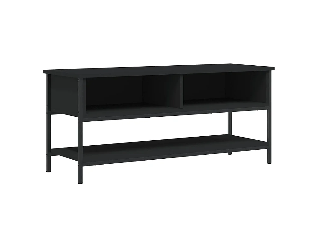 TV-Schrank,TV-Möbel Schwarz 100x35x45 cm Holzwerkstoff -gkd134819