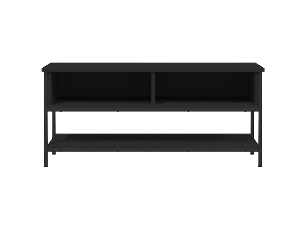 TV-Schrank,TV-Möbel Schwarz 100x35x45 cm Holzwerkstoff -gkd134819