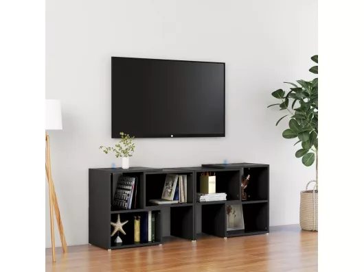 Kauf Unique TV-Schrank,TV-Möbel Schwarz 104x30x52cm Holzwerkstoff -gkd820642