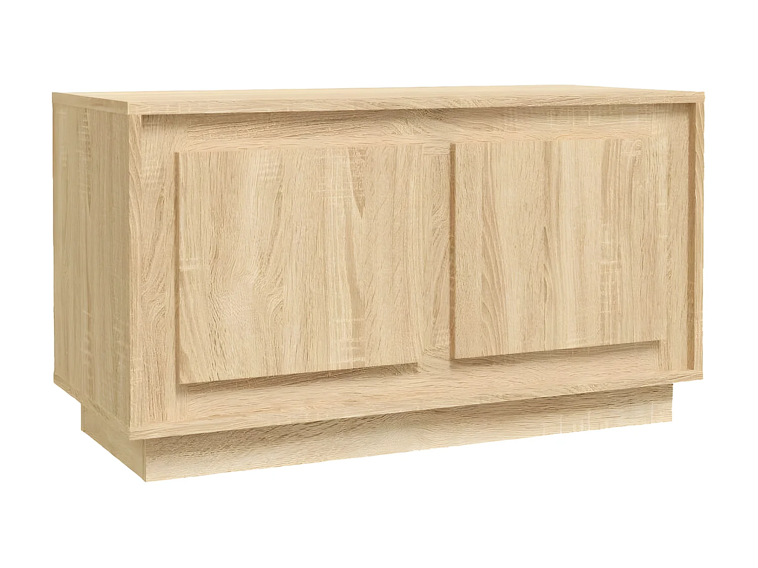 Meuble TV chêne sonoma 80x35x45 cm bois d'ingénierie BE66617