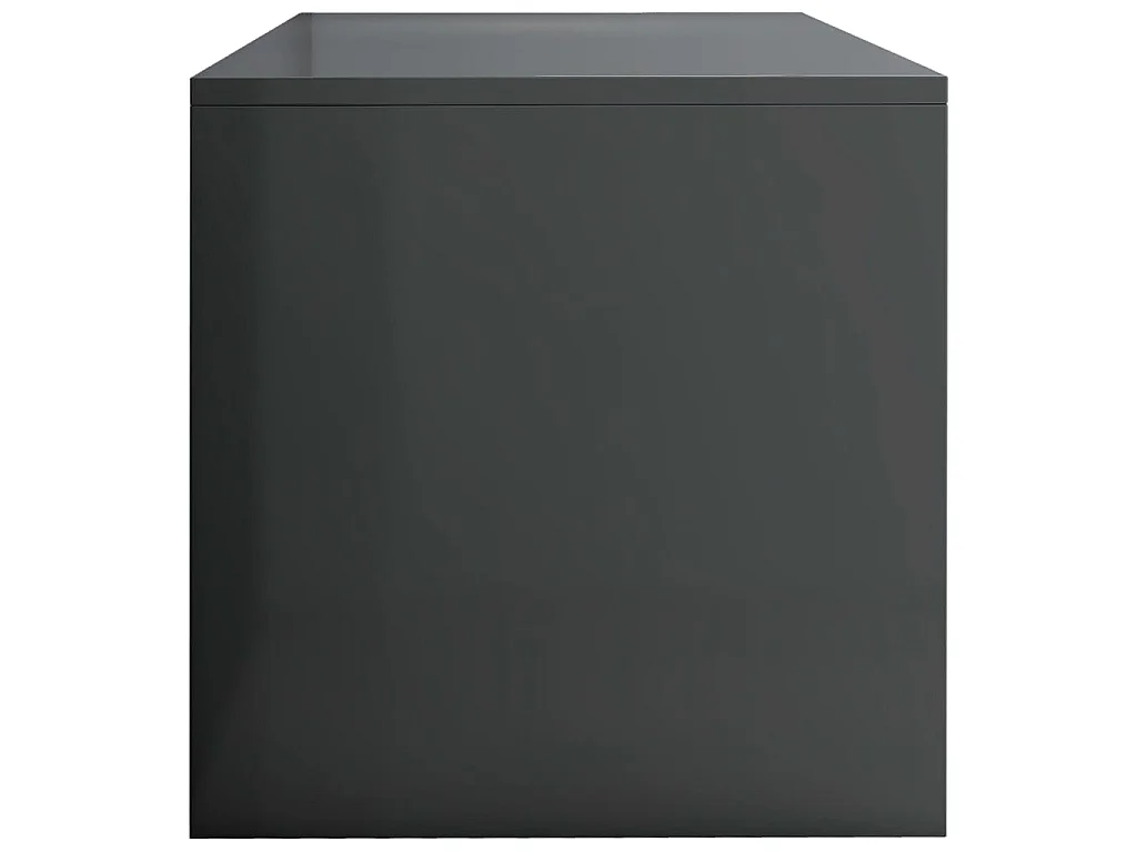 TV-Schrank,TV-Möbel Hochglanz-Grau 120x40x40 cm Holzwerkstoff -gkd797680