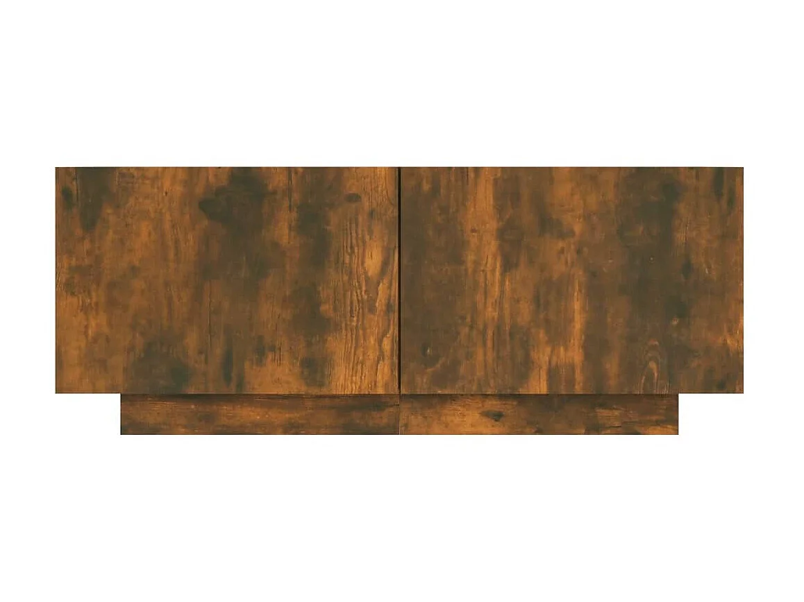 Móvel p/ TV 100x35x40cm madeira processada cor carvalho fumado PT898551