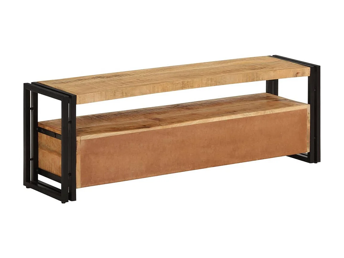 Tv-meubel 120x30x40 cm massief mangohout NL935747