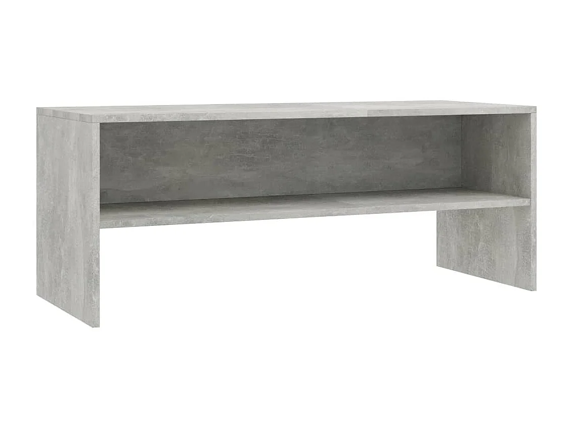 TV-Schrank,TV-Möbel Betongrau 100x40x40 cm Holzwerkstoff -gkd52820