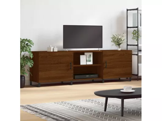 Kauf Unique TV-Schrank,TV-Möbel Braun Eichen-Optik 150x30x50 cm Holzwerkstoff -gkd857213