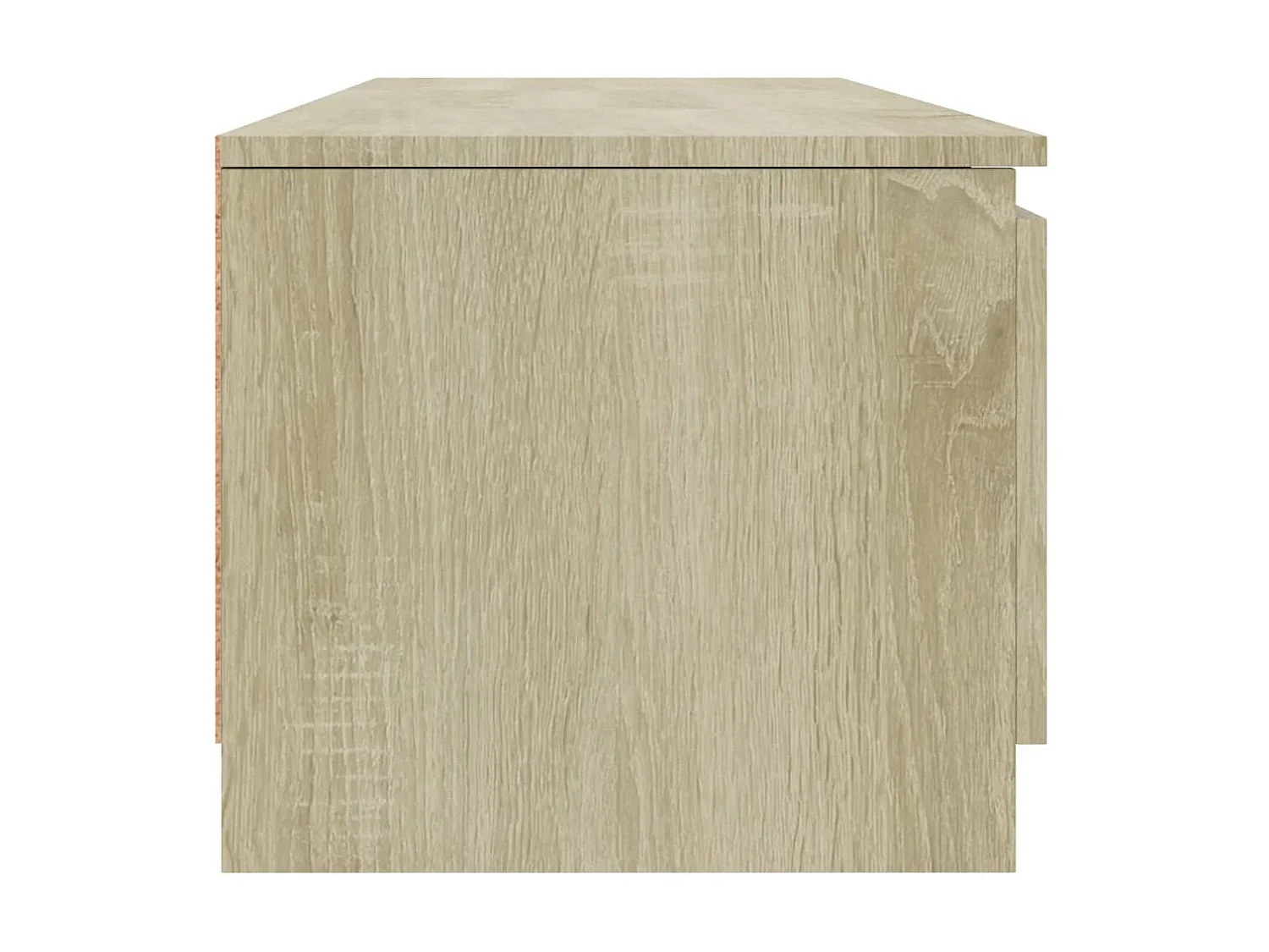 Tv-meubel 140x40x35,5 cm bewerkt hout sonoma eikenkleurig NL94152