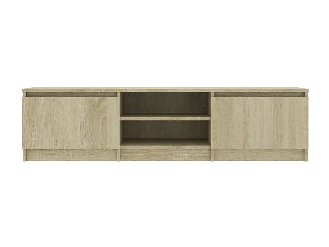 Meuble TV Chêne sonoma 140x40x35,5 cm Bois d'ingénierie BE94828
