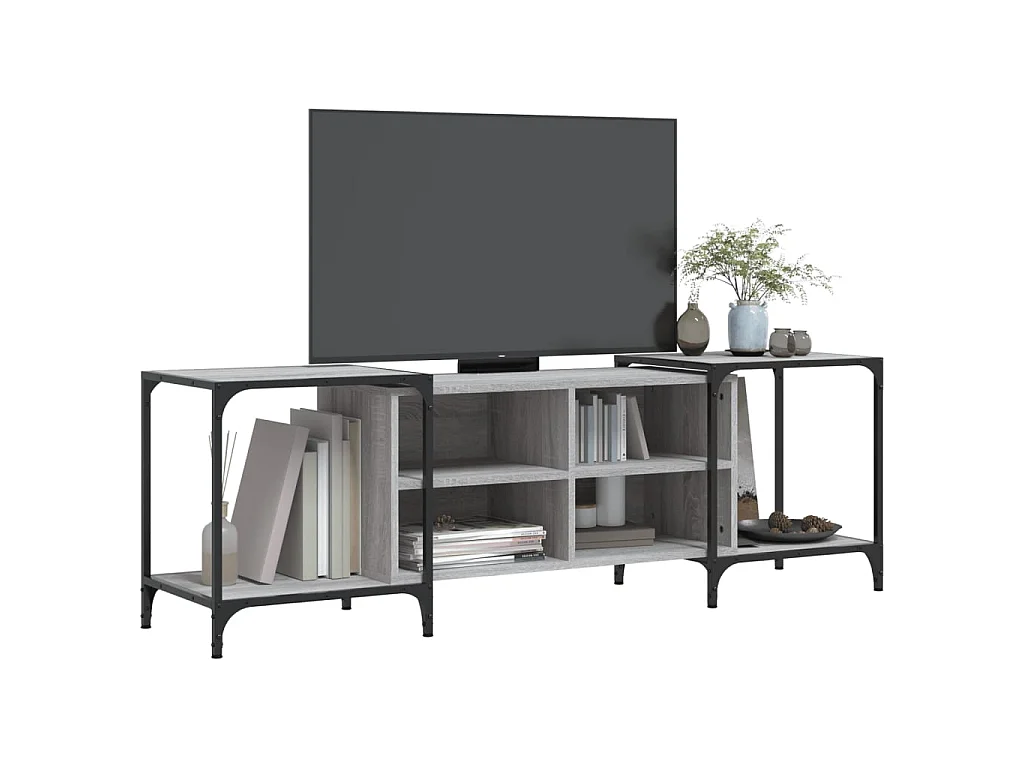 Meuble TV sonoma BEis 153x37x50 cm bois d'ingénierie BE77769