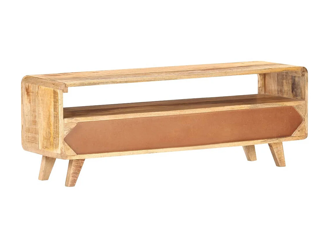 TV-Schrank,TV-Möbel 117x30x41 cm Raues Mango-Massivholz -gkd258395