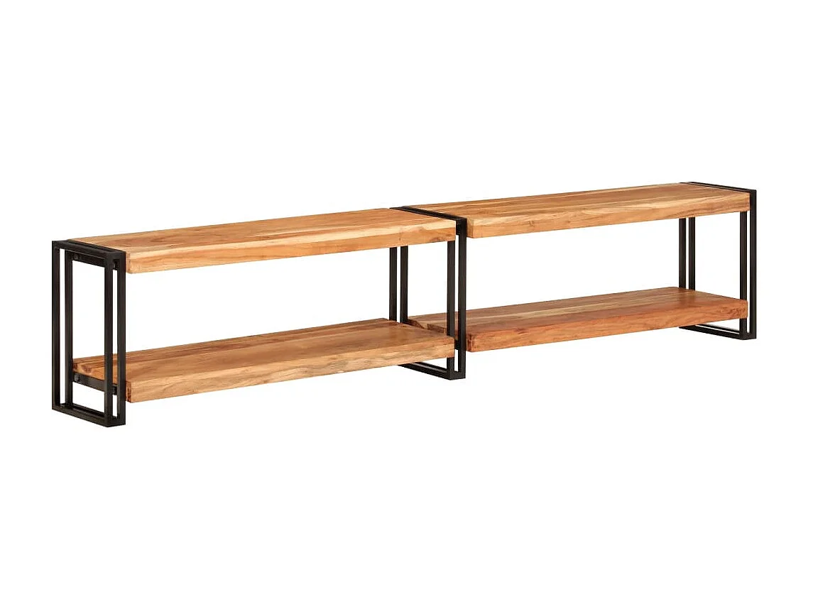 Tv-meubel 200x30x40 cm massief acaciahout NL627015