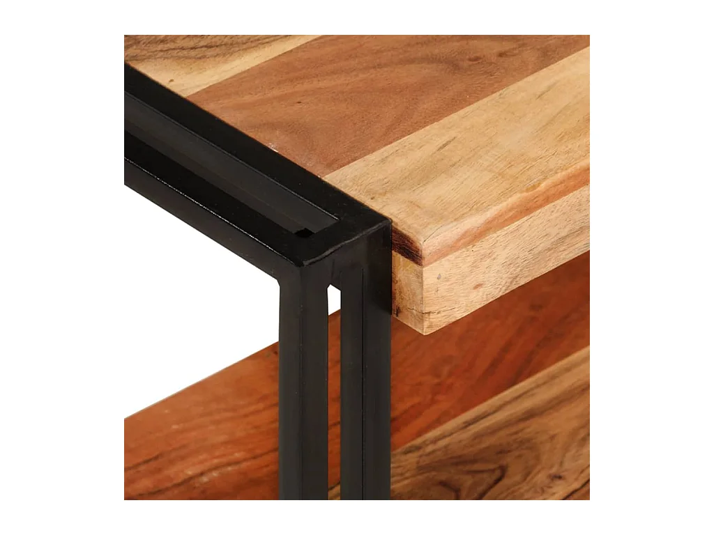 Tv-meubel 200x30x40 cm massief acaciahout NL627015