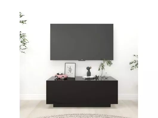 Kauf Unique TV-Schrank,TV-Möbel Schwarz 100x35x40 cm Holzwerkstoff -gkd870343