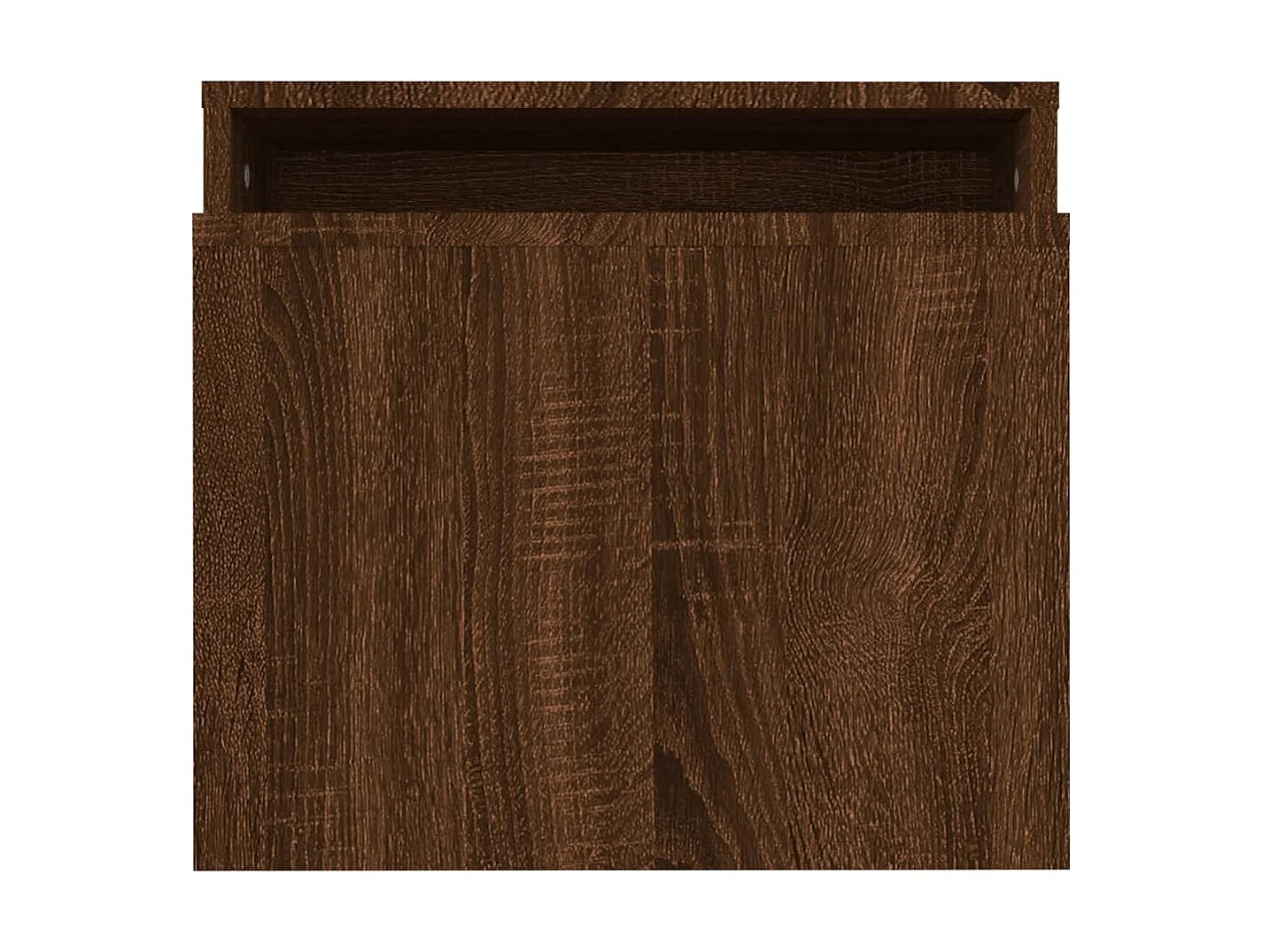 Set mesas centro madera contrachapada roble marrón 100x48x40 cm ES77833