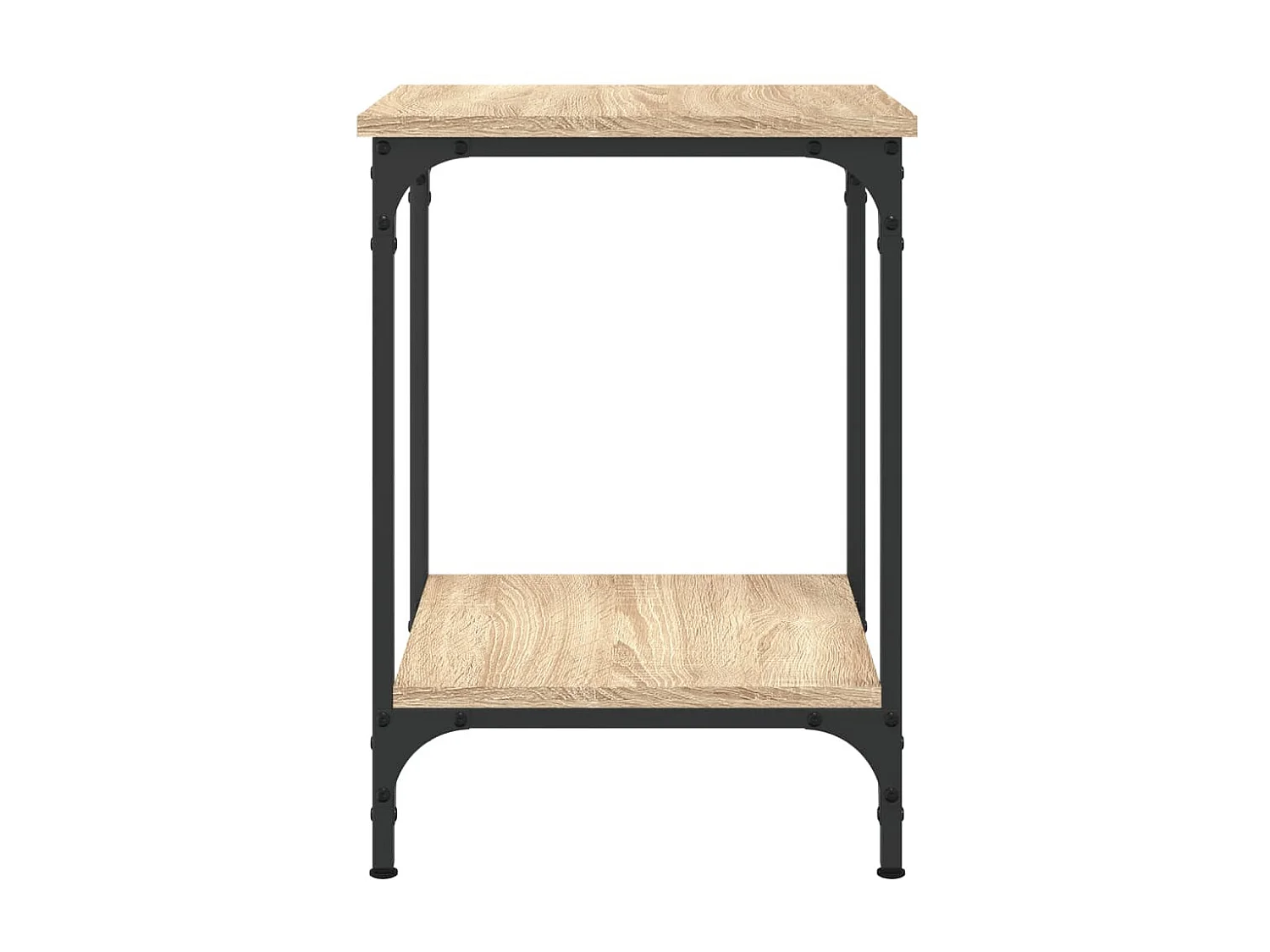 Table basse chêne sonoma 40x40x55 cm bois d'ingénierie OFR39953 BonneVie Meuble