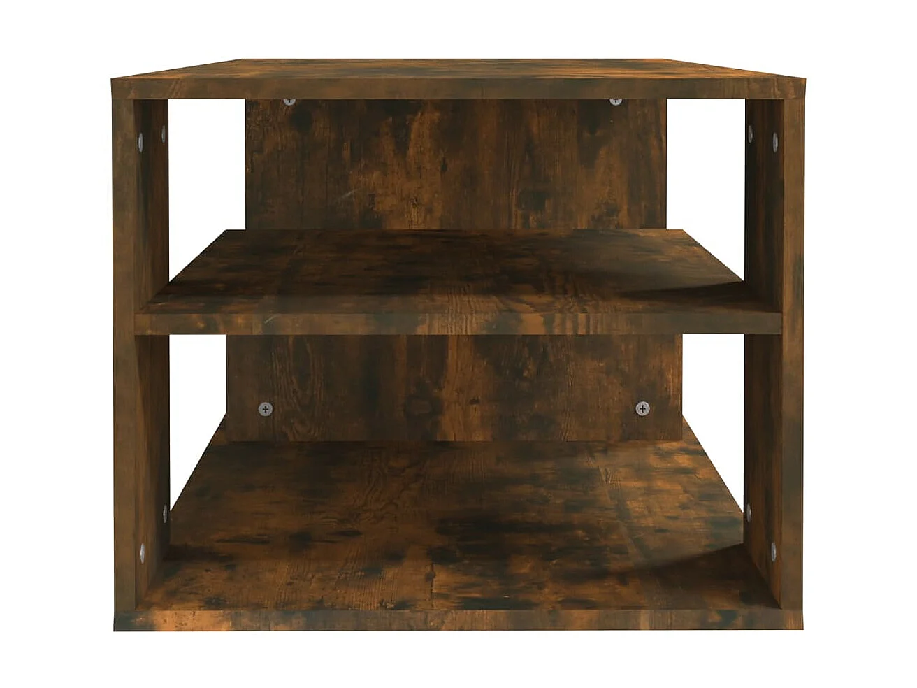 Mesa de centro madera contrachapada roble ahumado 100x50x40 cm ES47041