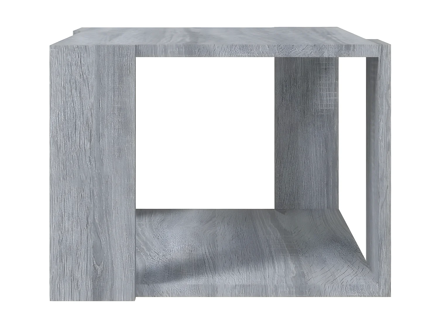 Mesa de centro 40x40x30 cm madeira processada sonoma cinza PT451883