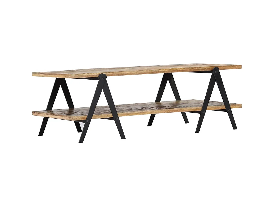 Salontafel 115x60x40 cm massief gerecycled hout NL27777