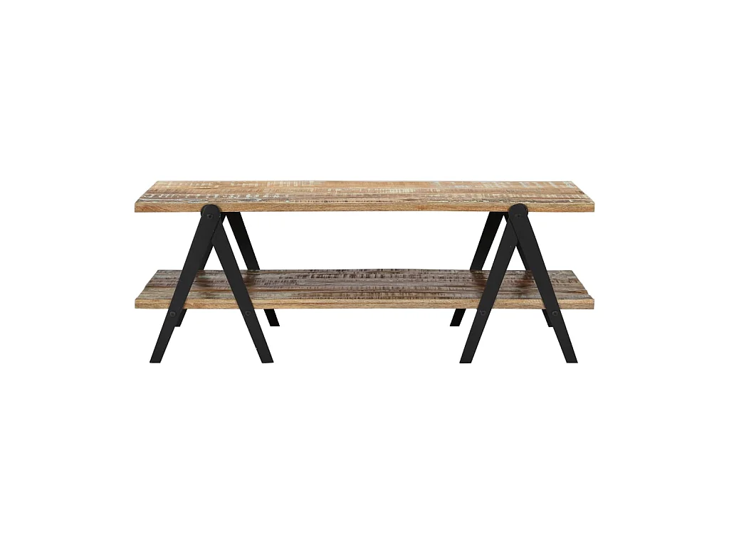 Salontafel 115x60x40 cm massief gerecycled hout NL27777