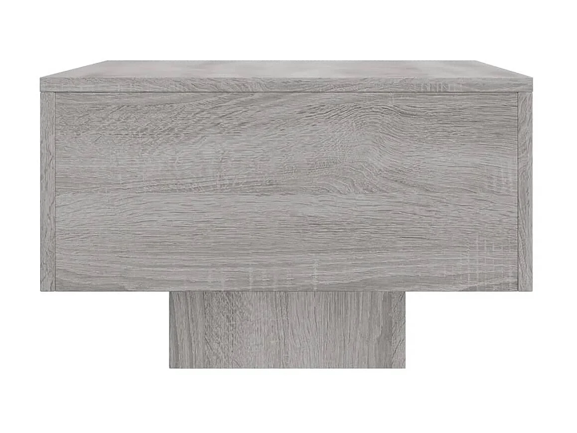 Salontafel 100x49,5x31 cm bewerkt hout grijs sonoma eikenkleur NL29680