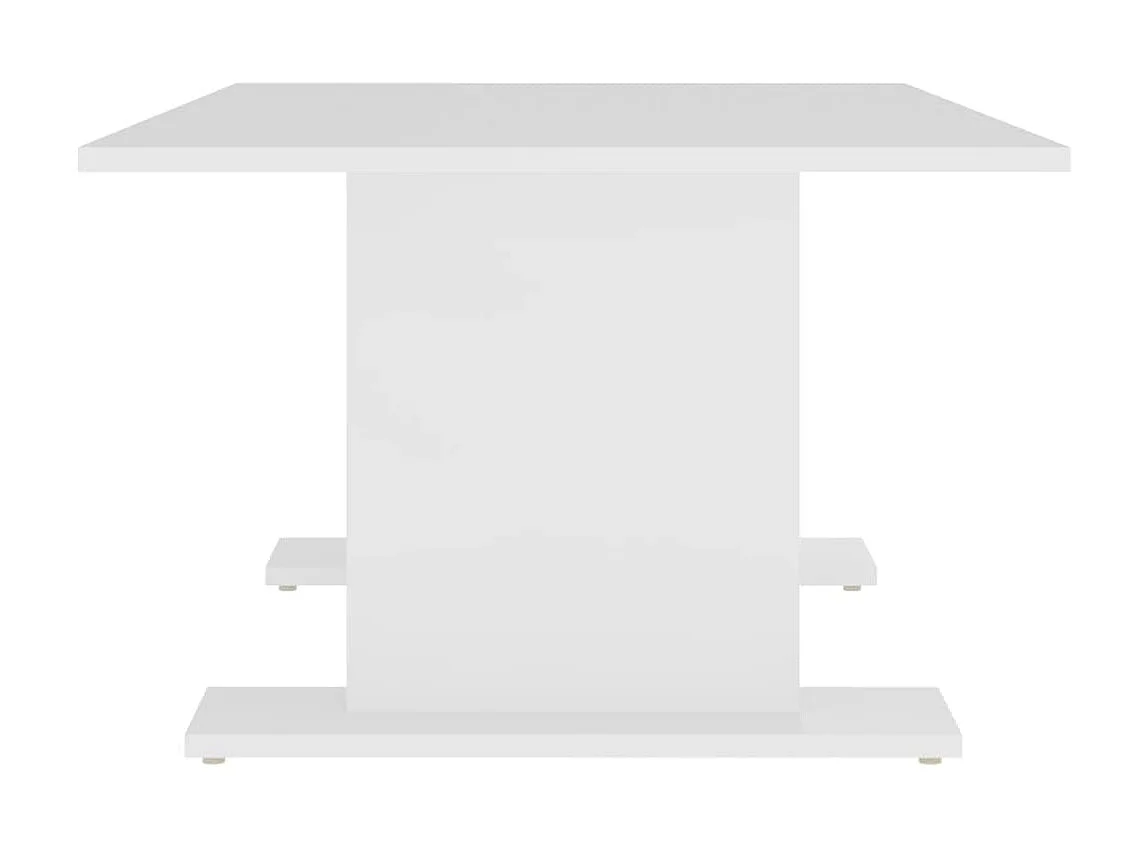 Mesa de centro 103,5x60x40 cm derivados de madeira branco PT609680