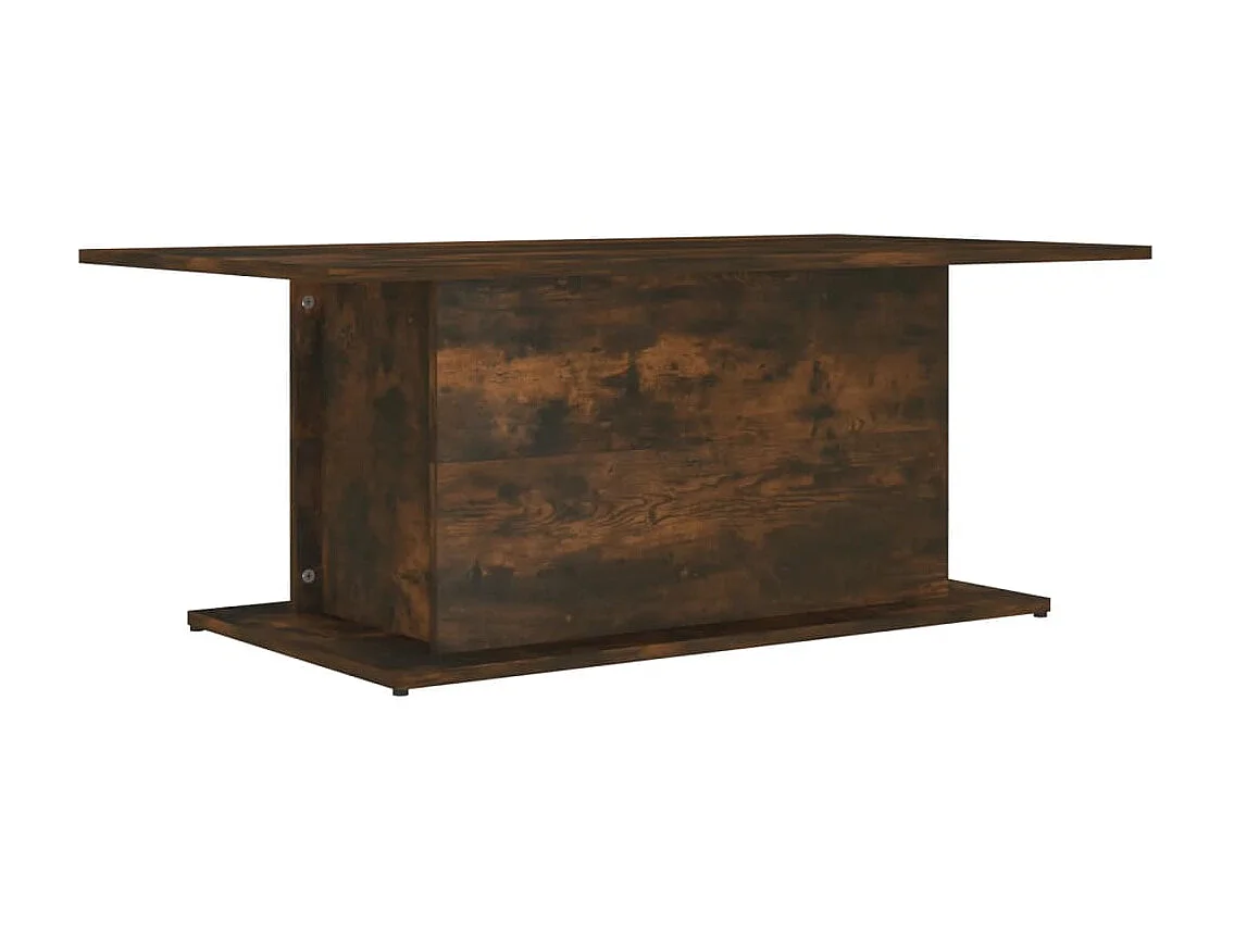 Salontafel 102x55,5x40 cm bewerkt hout gerookt eikenkleurig NL55899