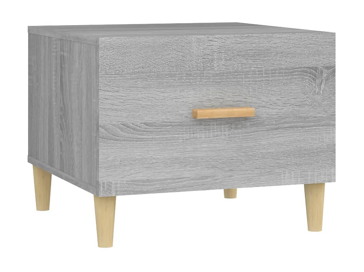 Mesa de centro 50x50x40 cm derivados de madeira cinzento sonoma PT141865