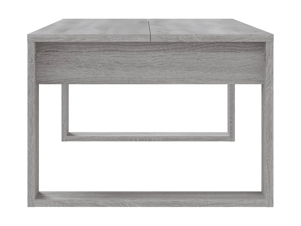 Mesa de centro 102x50x35 cm derivados madeira cinzento sonoma PT390605