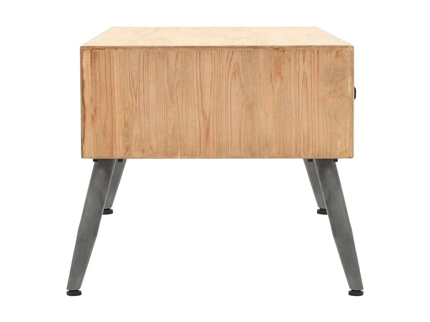 Table basse Bois massif de sapin 115 x 55 x 50 cm OFR55783 BonneVie Meuble