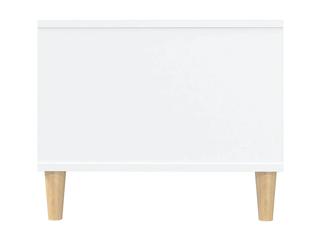 Mesa de centro madera contrachapada blanco 102x50x40 cm ES11980