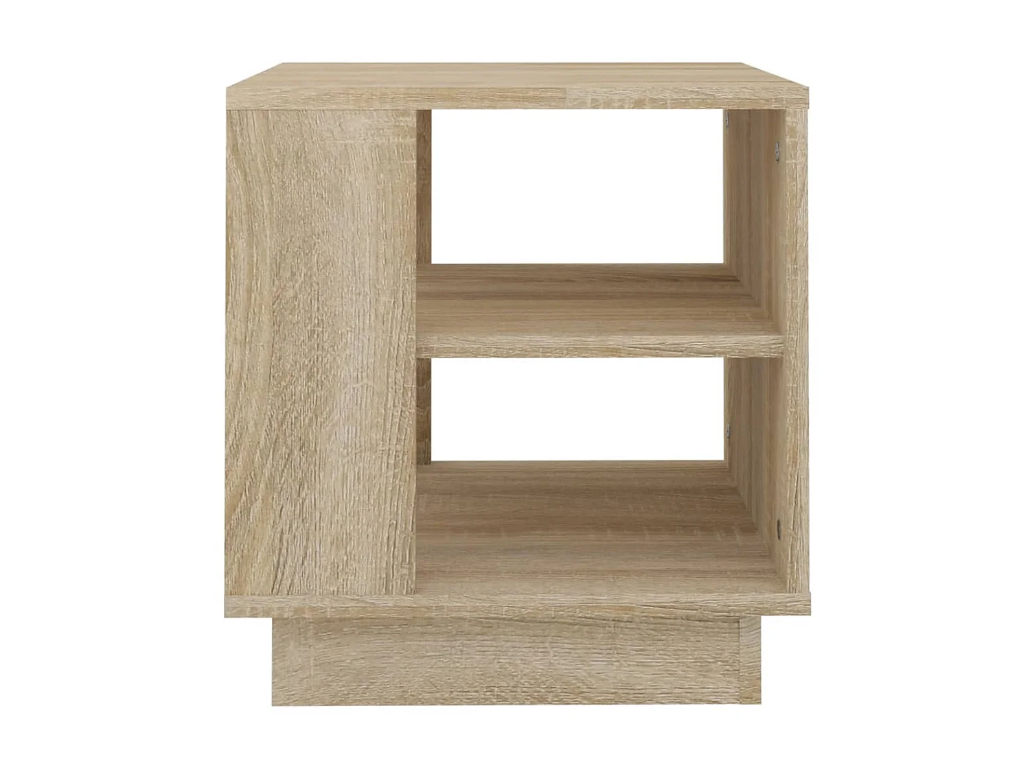 Mesa de centro madera contrachapada roble Sonoma 40x40x43 cm ES80051